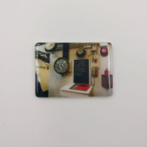 Ceramic Fridge Magnet. 'Engine Room' 5cm x 7cm