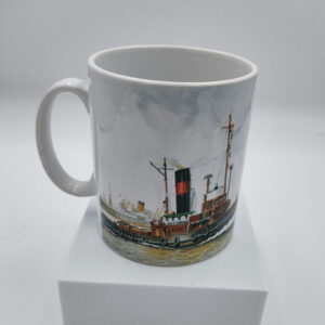 10oz Ceramic Mug – ‘I Boyd Painting, with Logo on Reverse’ (inc card mailer box)