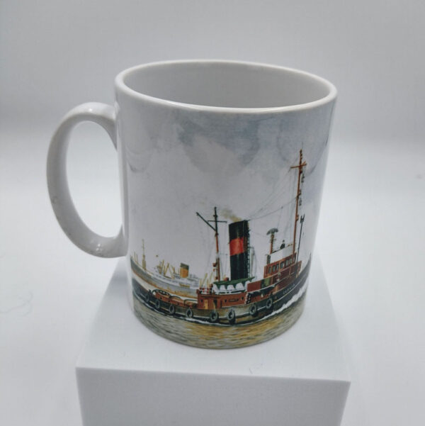 10oz Ceramic Mug – ‘I Boyd Painting, with Logo on Reverse’ (inc card mailer box)