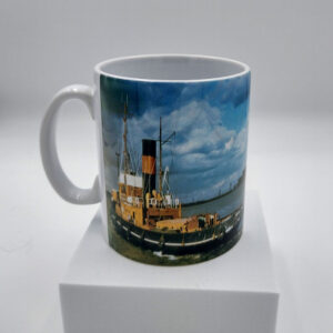 10oz Ceramic Mug – ‘In Service image, with Logo on Reverse’ (inc card mailer box)