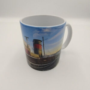 10oz Ceramic Mug – ‘K Baker image, with Logo on Reverse’ (inc card mailer box)