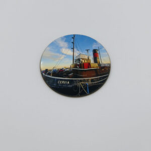 Round Coaster. ‘Cervia’ 9cm diameter