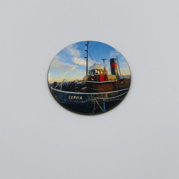 Round Coaster. ‘Cervia’ 9cm diameter